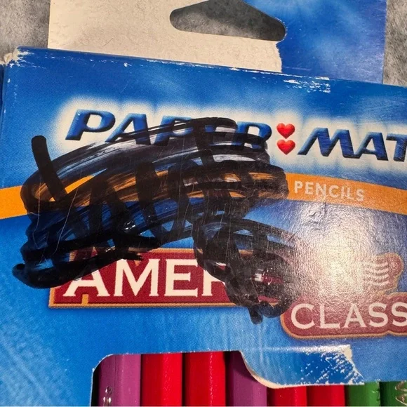 Vintage 2004 American Classic Pencils - Vibrant Assorted Colors & Classic Yellow - Picture 11 of 13